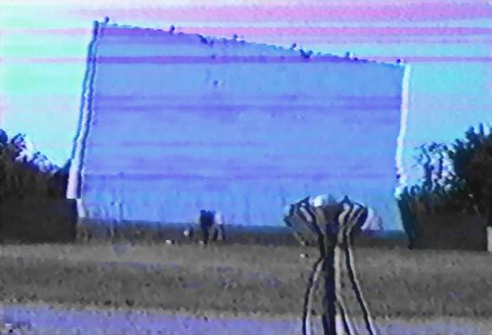 Maple City Drive-In Theatre - Front Of Screen From Daryll Burgess (newer photo)